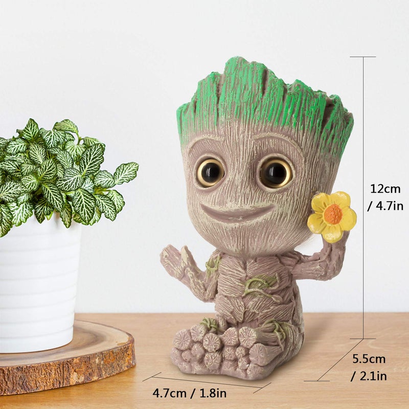 TEEMO Fish Tank Air Bubbler Decorations,Air Pump Resin Crafts for Fish Tank with Air Bubbler Stone - Image 5
